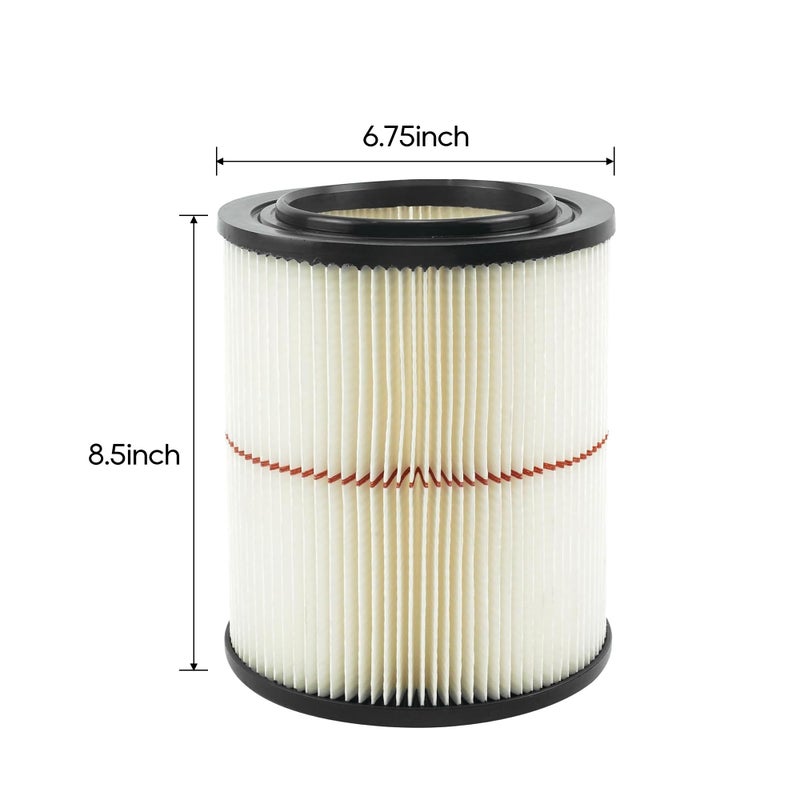 Netezza 17816 Replacement Filter For Craftsman 9-17816 Wet/Dry Vacuum Cleaner Fit 5 gallon,1 pack - Image 2
